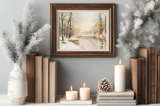Vintage Winter Art : 6 Free Printables for Your Winter Decor